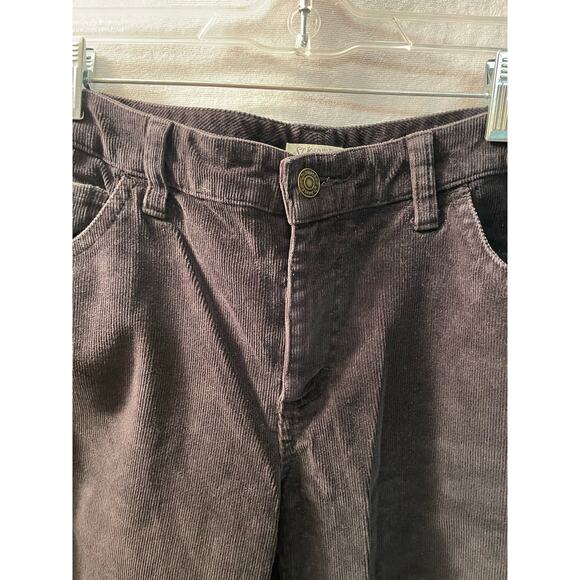 St. John’s Bay women’s corduroy pants petite stretch spandex wide‎ leg size 8P - Picture 2 of 5